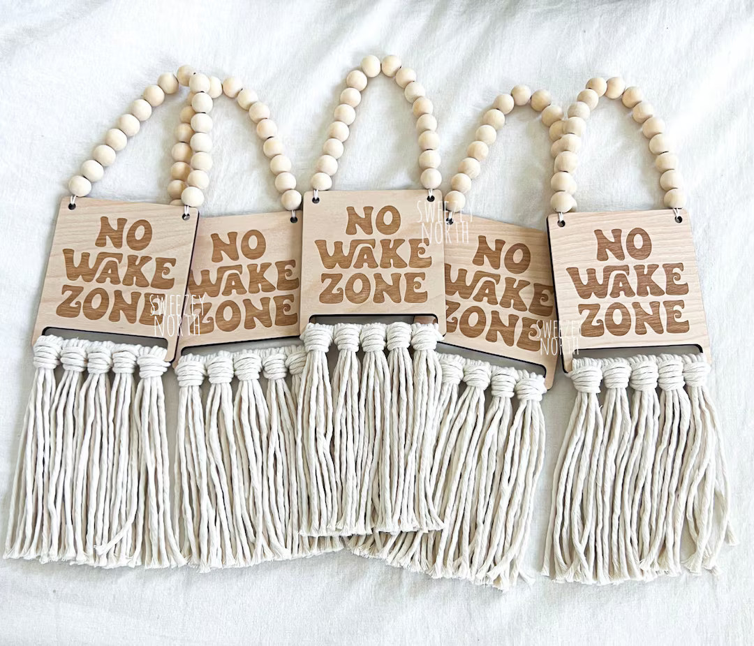 No Wake Zone | Coastal Nursery | Beach Nursery Sign | Ocean Nursery Decor | Boys Nursery | Surf B... | Etsy (US)