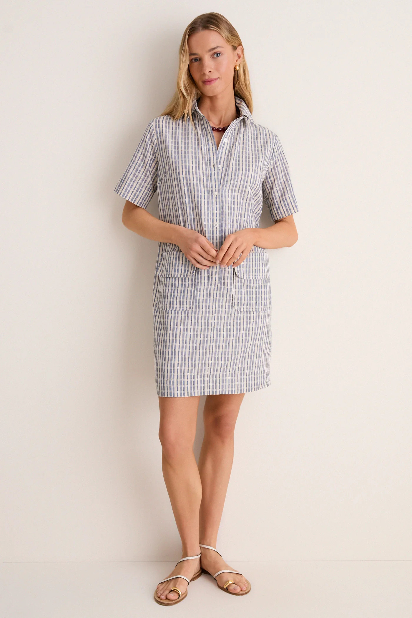 Dobby Stripe Joanna Dress | Tuckernuck (US)