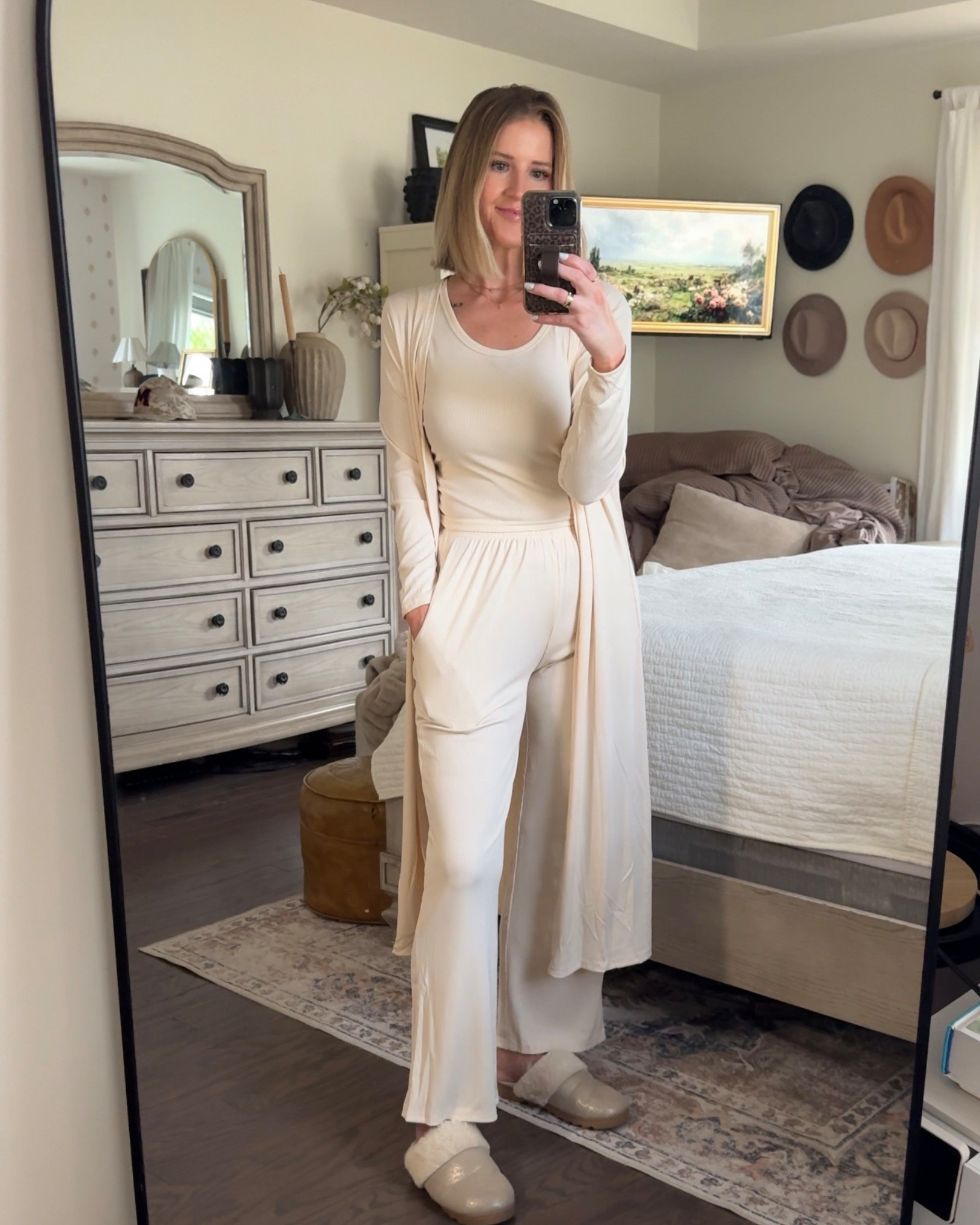 Amazon pajamas I’m loving! This 3 piece set is so pretty and honestly one of the most comfy sets I’ve ever put on. This material is so nice for summer! 

Loungewear, Robe, ribbed set, 3 piece set, amazon finds

#LTKSeasonal #LTKOver40 #LTKmomlife