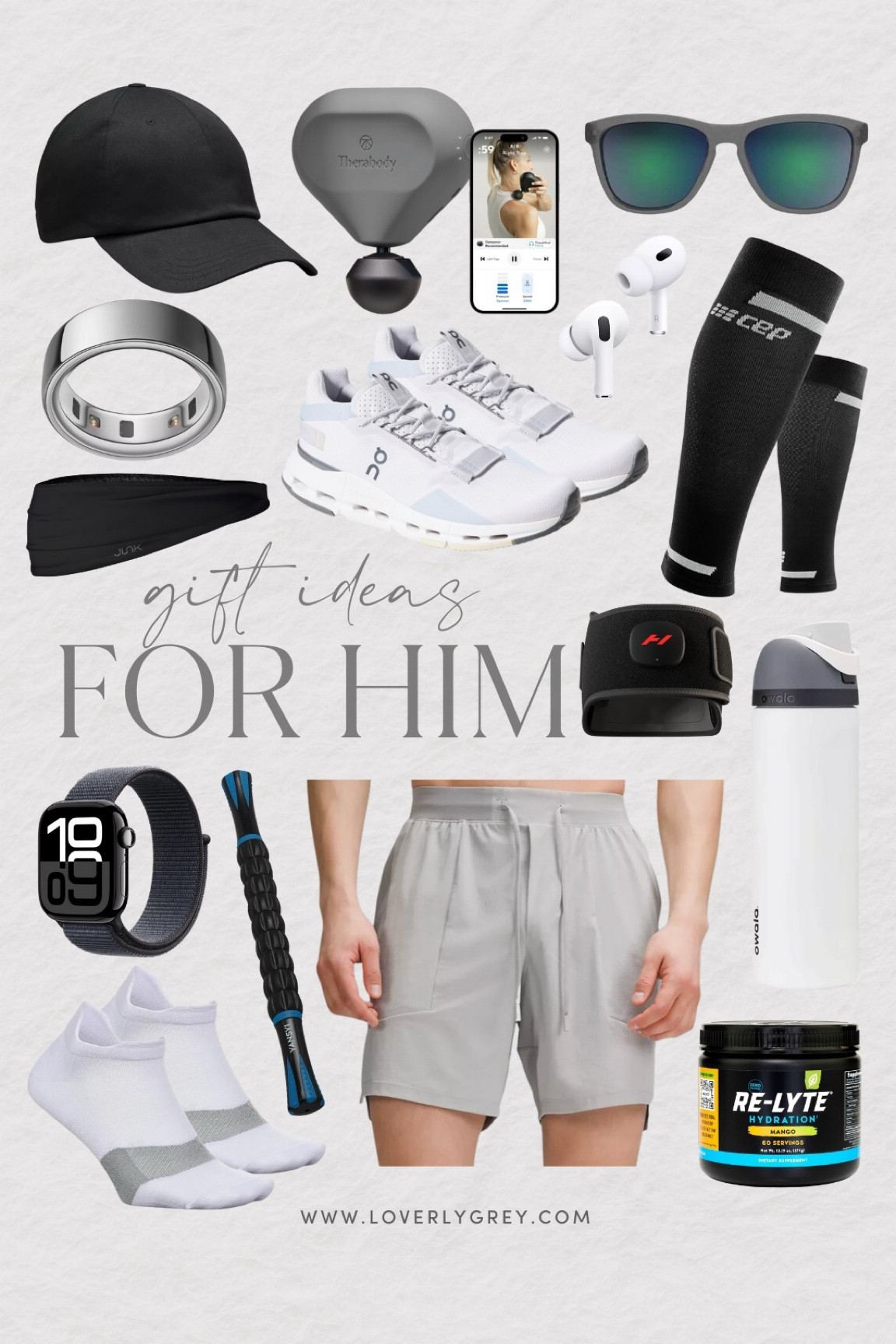Some gift ideas for him this Christmas if he loves to workout/run! 

Loverly Grey, gift guide, men’s gift ideas, gift ideas for him, runner gift ideas, fitness lover gifts

#LTKGiftGuide #LTKHoliday #LTKMens