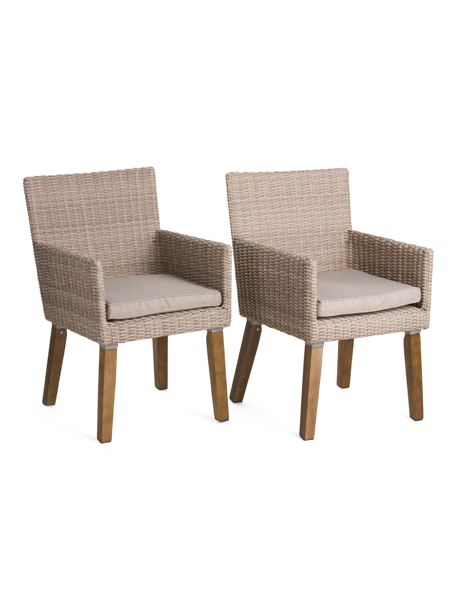 Set Of 2 Outdoor Wicker Chairs | The Global Decor Shop | Marshalls | Marshalls