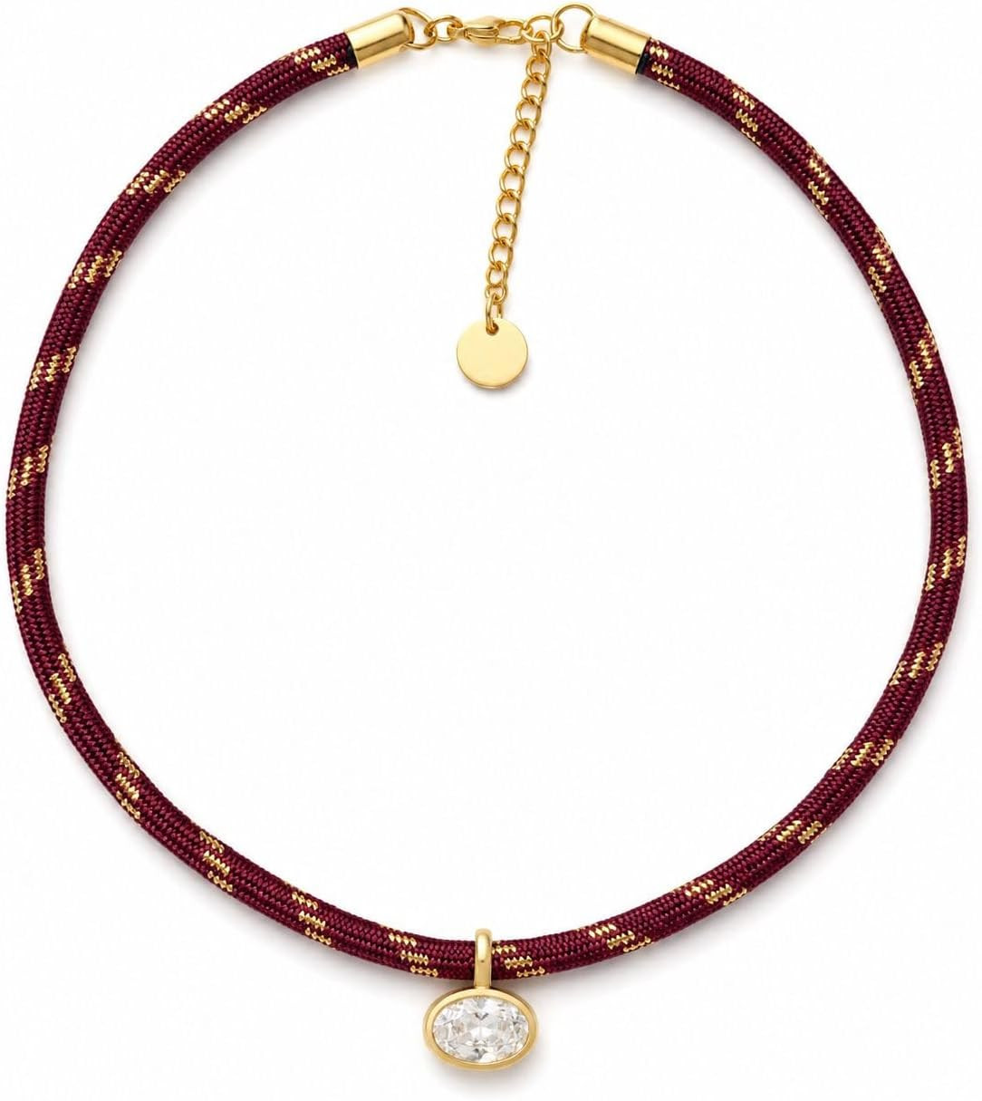 Paracord Necklace for Women Cord Rope Beaded Jewelry Gift | Amazon (US)