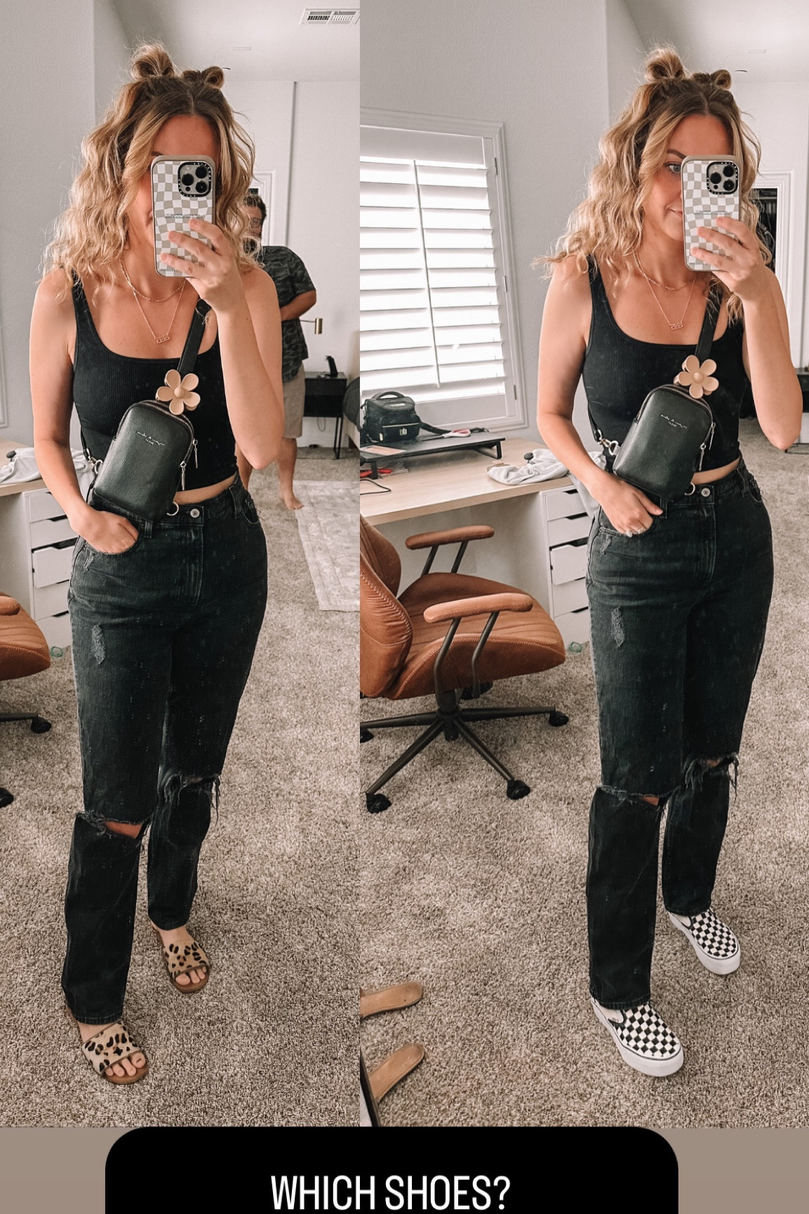 Top: M
Jeans: 28 long
Shoes: 7
Flower hair clip from: @themombunco on IG

#LTKunder50 #LTKunder100