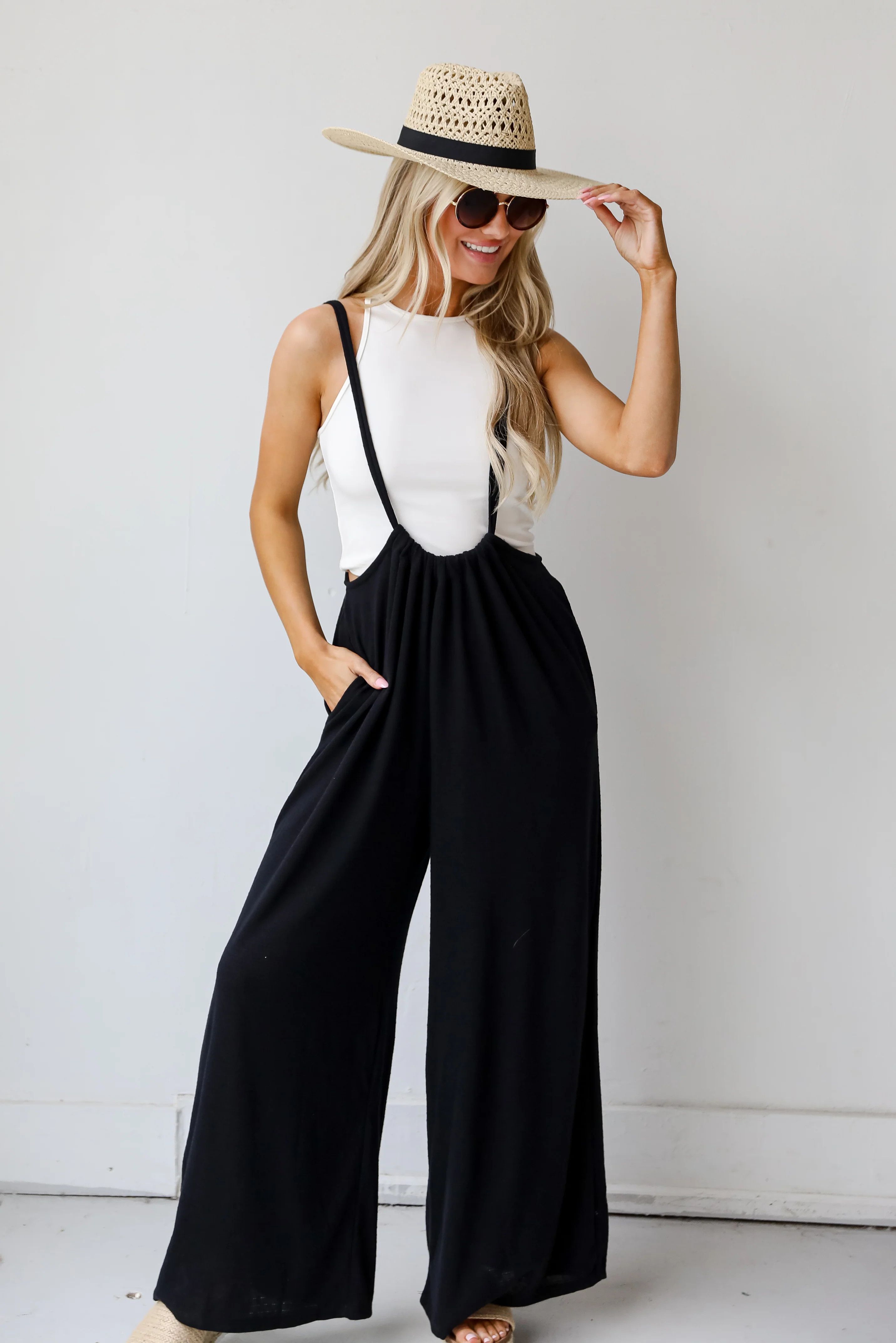 Venice Breeze Suspender Jumpsuit | Dress Up