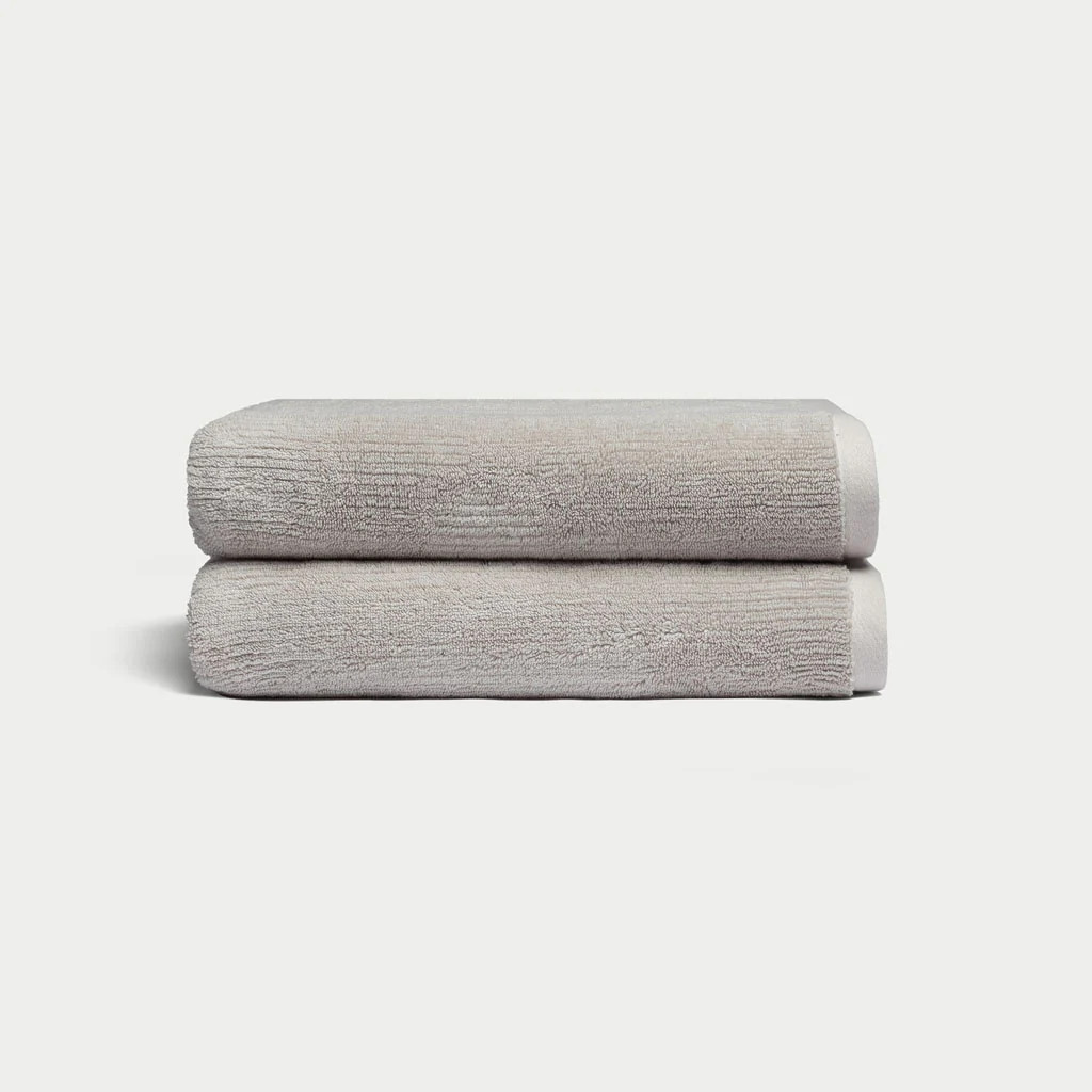 Ribbed Terry Bath Towels | Cozy Earth