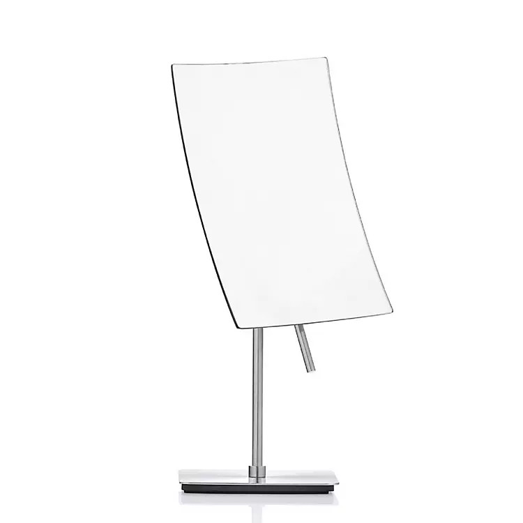 Silver Nickel Curved Magnifying Vanity Mirror | Kirkland's Home