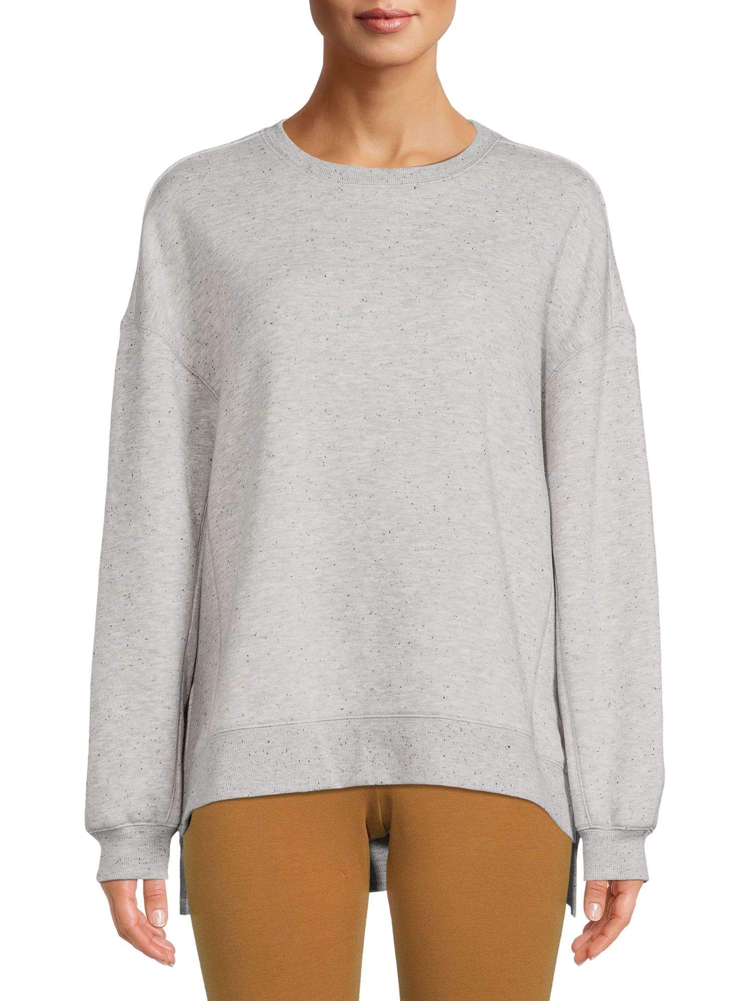 Time & Tru Women's Oversized Sweatshirt - Walmart.com | Walmart (US)