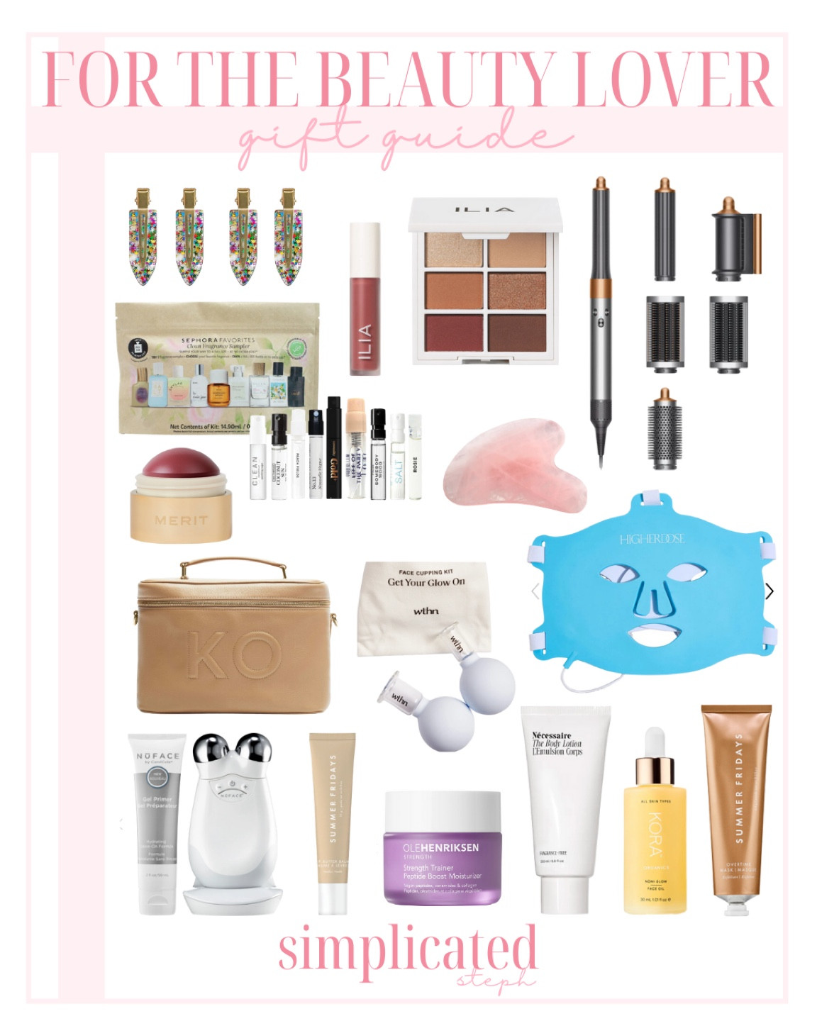 Gift guide for the beauty lover 

Gifts for her, sephora, sephora sale, makeup, clean makeup, gifts for sister, gifts for best friend 

#LTKHolidaySale #LTKGiftGuide #LTKHoliday