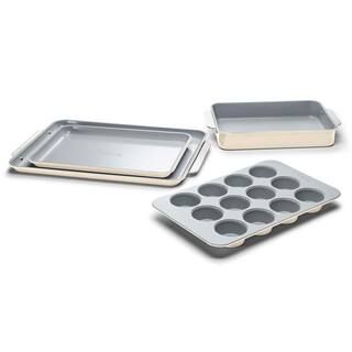 CARAWAY HOME 5-Piece Cream Bakeware Set BW-MINS-CRM - The Home Depot | The Home Depot