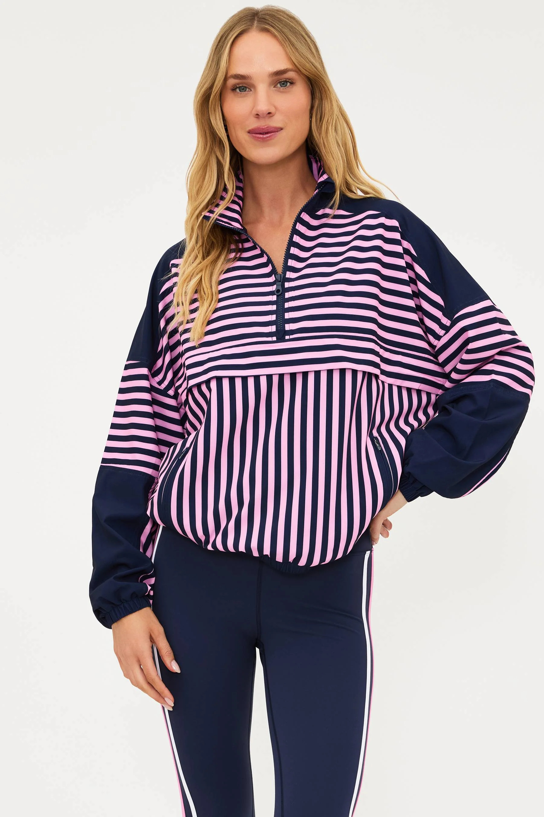 Vespera Top Sleet Stripe | Beach Riot