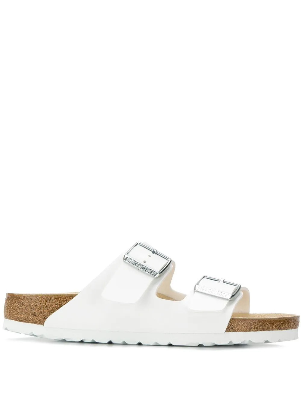 Birkenstock Arizona buckle-fastening sandals - White | Farfetch Global