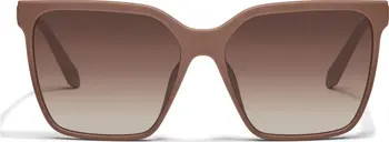 QUAY Level Up Remixed 52mm Gradient Square Sunglasses | Nordstrom | Nordstrom