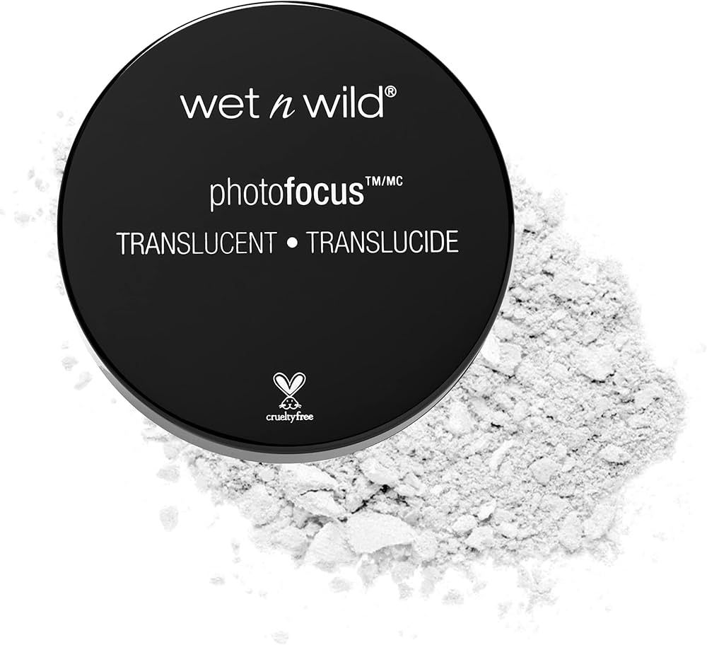 wet n wild Loose Setting Powder Photo Focus Loose Finishing Powder Off-White Translucent | Amazon (US)