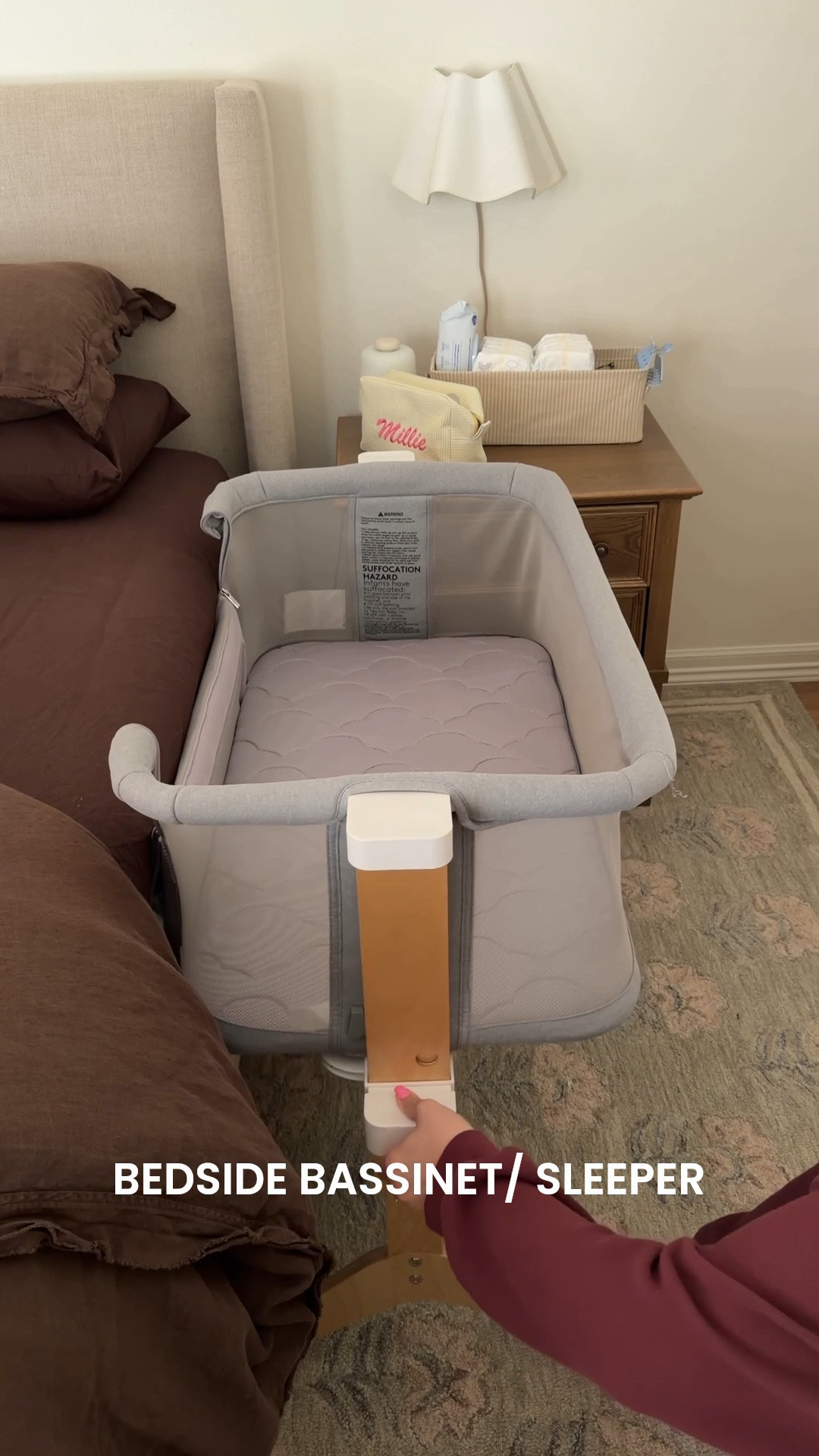 Washable and breathable bassinet and bedside sleeper from Newton we used for Riley and now we use for Millie!! Lightweight but sturdy, adjustable height, simple and you can wash the full mattress and everything! 

#bassinet #babyfaves #baby #babymusthave #momfaves #newborn

#LTKmomlife #LTKBaby