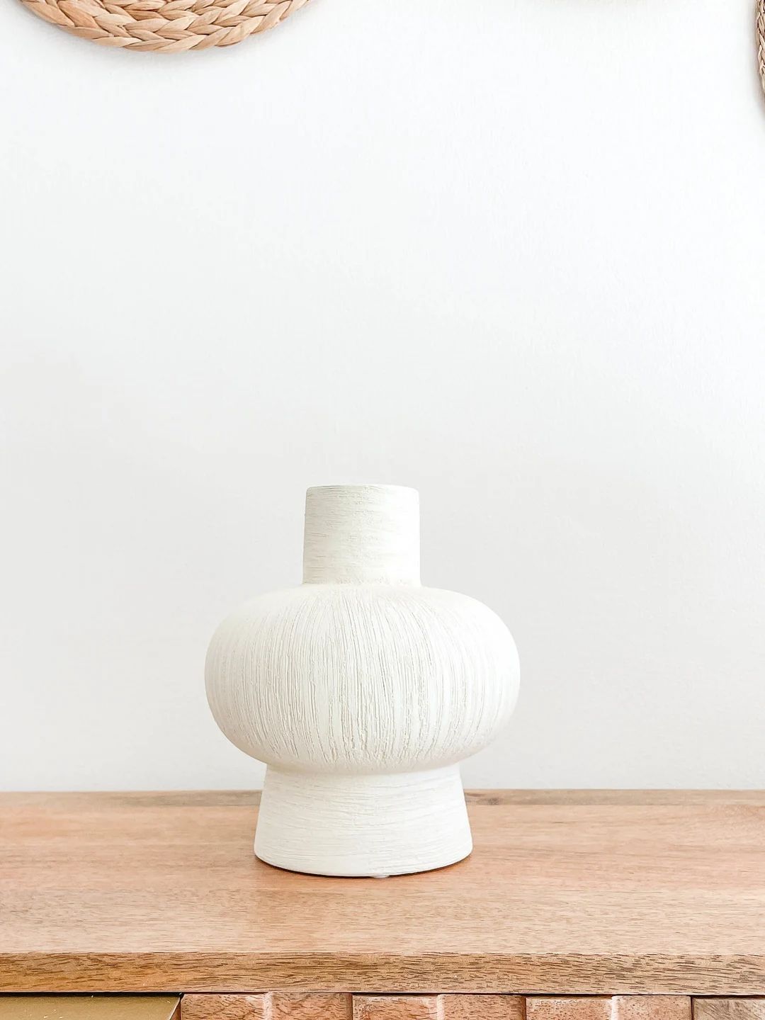 Orb Vases for Flowers, Hand-scribed Ceramic Vase, Home Decor Table Centerpiece Vase, Boho Vase fo... | Etsy (US)