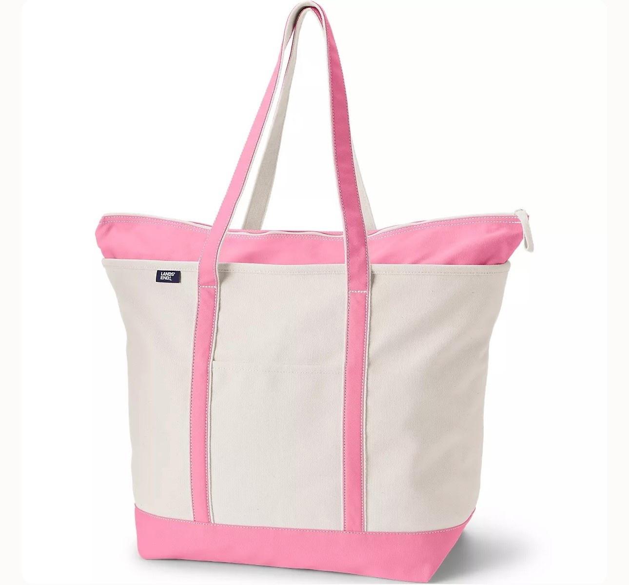 Extra large lands end tote bags on Super Sale! I’m even getting a zipper on the top so everything doesn’t fall out. Getting one for each kid with their initials to have for the future for sports and all the things! 

#LTKFindsUnder50 #LTKHoliday #LTKSaleAlert