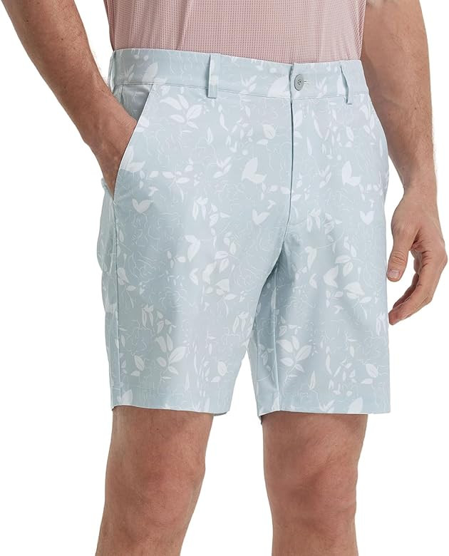 M MAELREG Golf Shorts Men Print Quick Dry 9" Stretch Lightweight Water-Resistant Flex Flat Front ... | Amazon (US)
