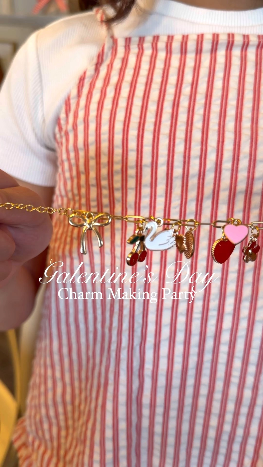 POV: You throw a Galentine’s Day Charm Bracelet making party for your 10 year old daughter and her girlfriends and it’s just about the cutest thing ever! There is something so sweet about friendship at this age. 🩷🔒 Reminder: Valentine’s Day is for the girlies! 

#LTKmomlife #LTKHome #LTKValentine