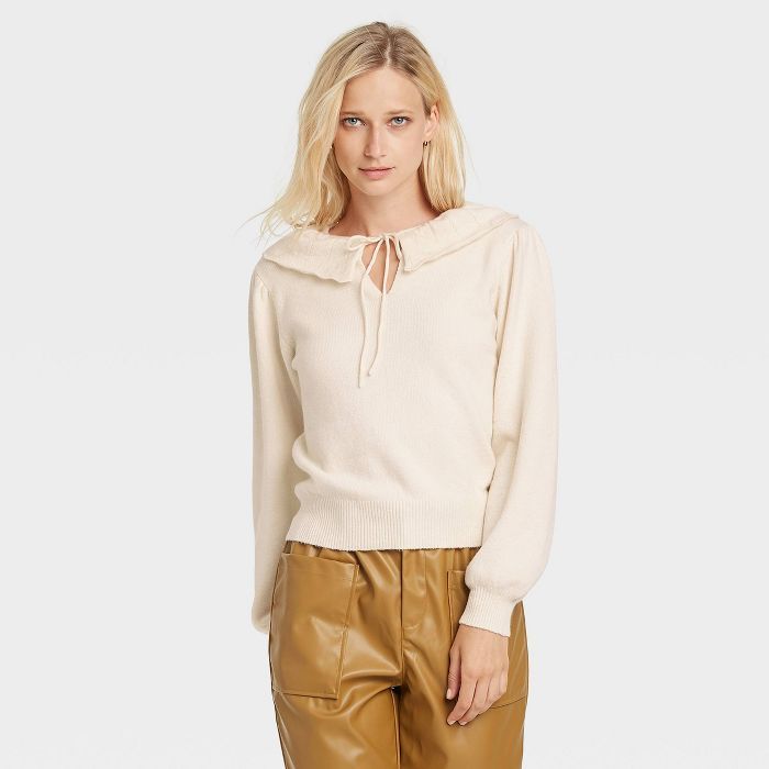 Women's Collared Pullover Sweater - Who What Wear™ | Target