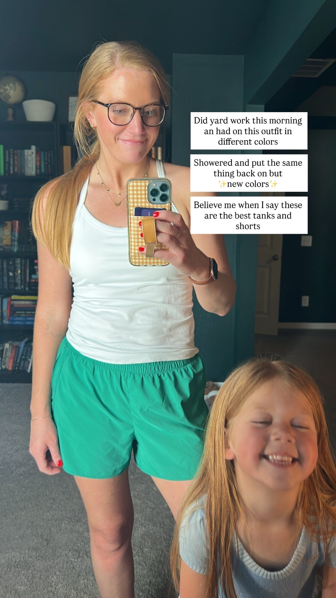 Fav tank and short combo!

#LTKmomlife #LTKfitnessgoals #LTKActive