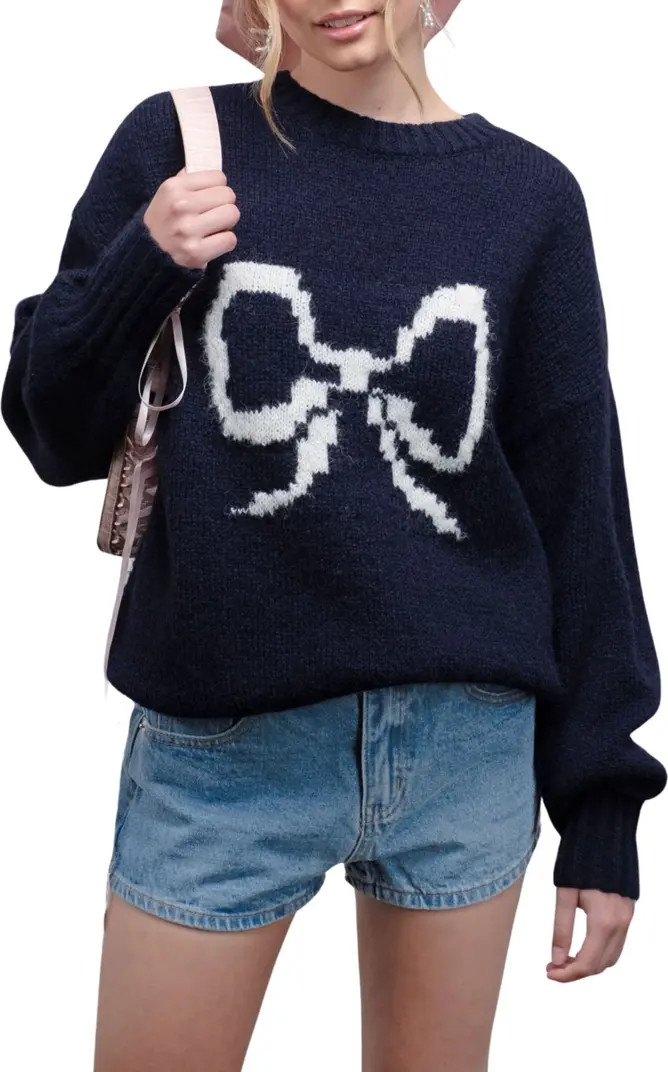 Blu Pepper Bow Sweater | Nordstromrack | Nordstrom Rack