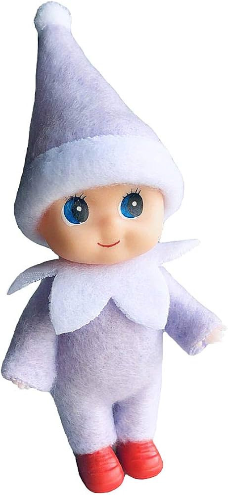 WULEEUPER Tiny Baby Elf Doll | Christmas Miniature Elf Decoration | Newborn Gift | Baby Grow Elf ... | Amazon (US)