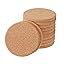 12PCS 3/8" Thick Cork Coasters for Drinks ,Absorbent and Reusable Coaster Set 100% Natural Cork 4... | Amazon (US)
