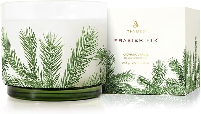 Thymes Heritage Small Pine Needle Luminary Candle – Scented Candle with Notes of Crisp Siberian... | Amazon (US)
