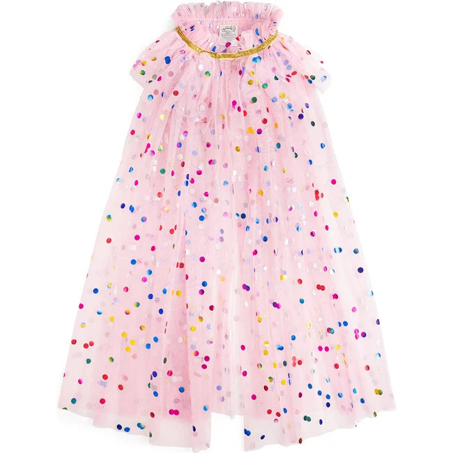 Sweet Wink | (Pink Confetti Cape, (Pink, One Size), Halloween Costume | Maisonette | Maisonette