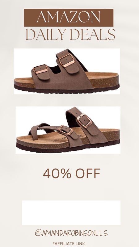 Amazon Daily Deals
Sandals 40% off

#LTKSaleAlert #LTKSeasonal #LTKShoeCrush