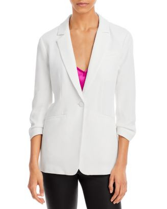 Cinq à Sept Khloe Ruched-Cuff Blazer  | Bloomingdale's Women | Bloomingdale's (US)