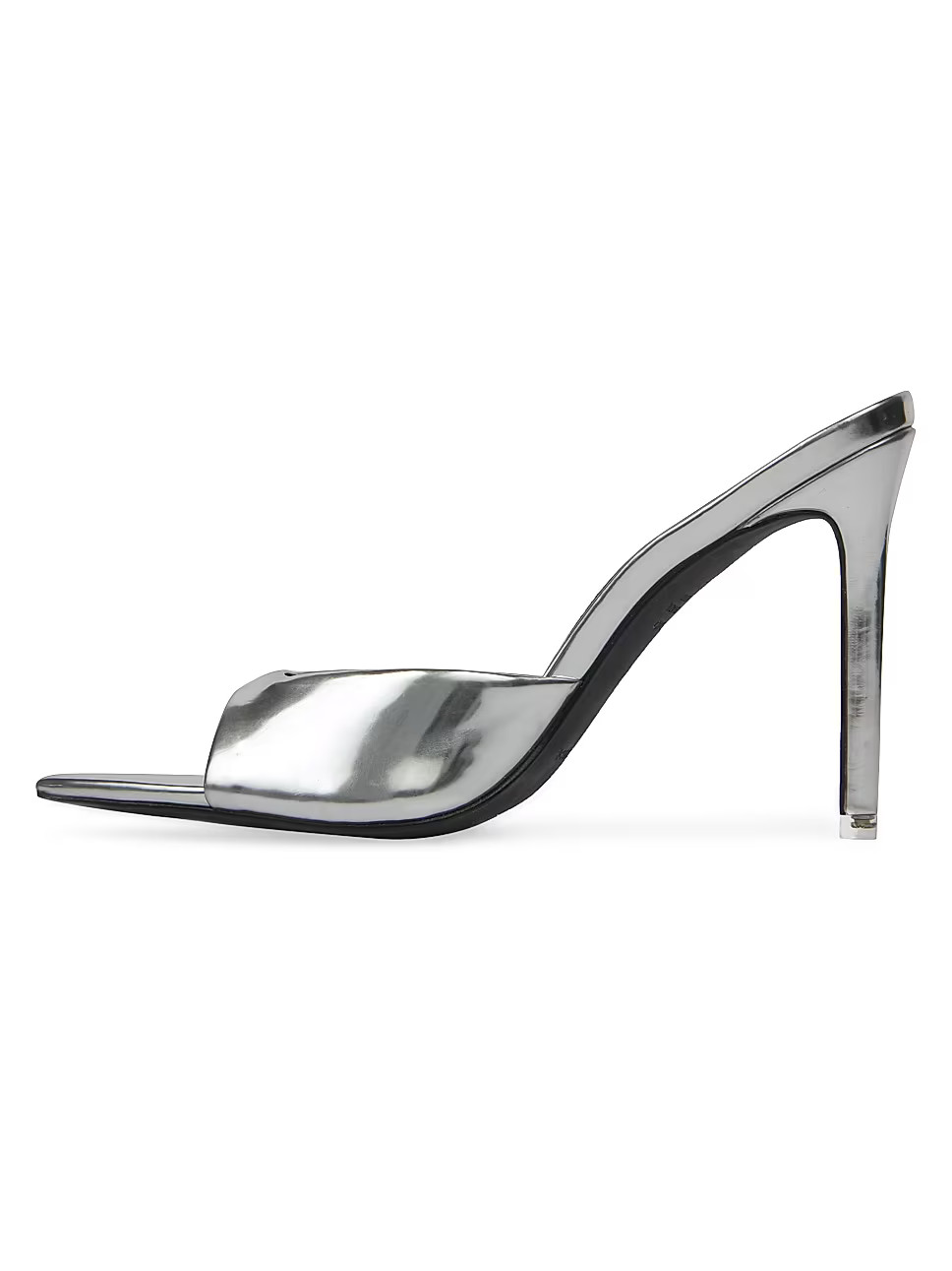 Brea Metallic High Heel Slippers | Saks Fifth Avenue