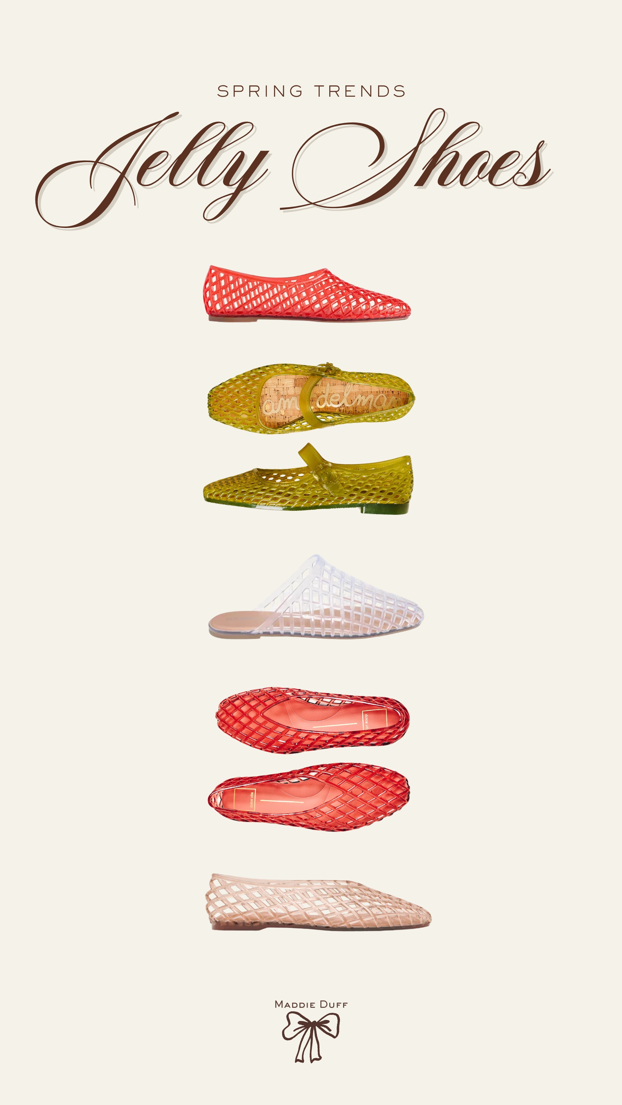 Loving jellies for spring!

spring shoes, jelly shoes, jelly flats 

 #LTKootd