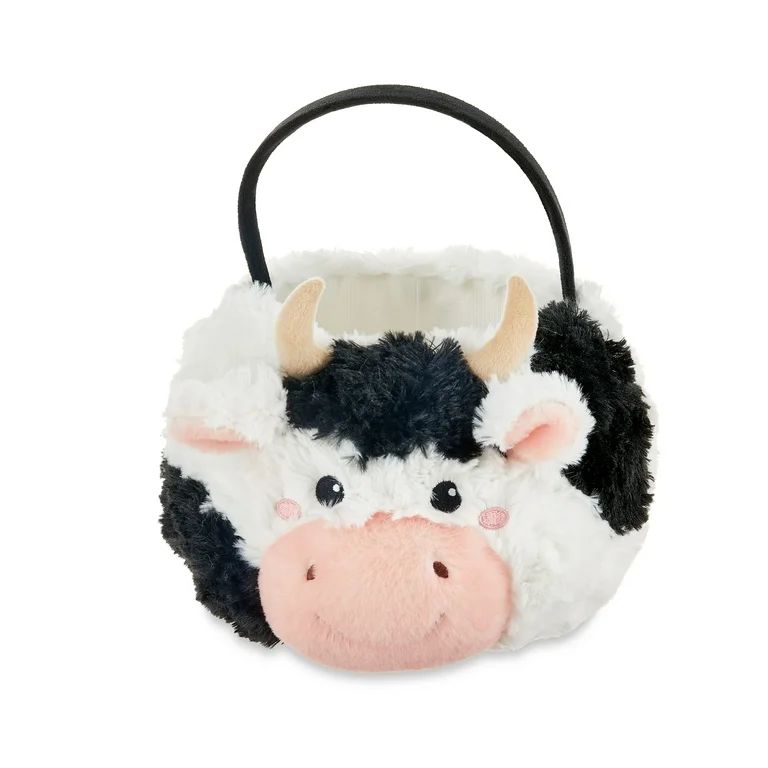 Easter Plush Cow Easter Basket, by Way To Celebrate - Walmart.com | Walmart (US)