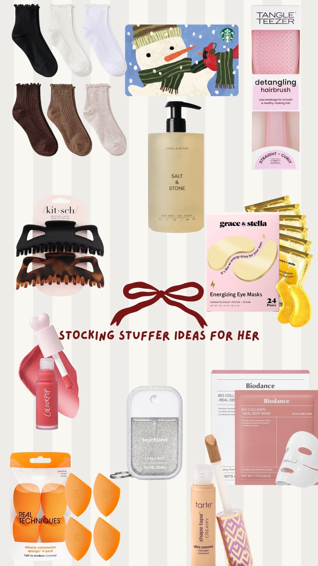 Everything I’d want in my stocking 😉

#LTKGiftGuide #LTKHoliday