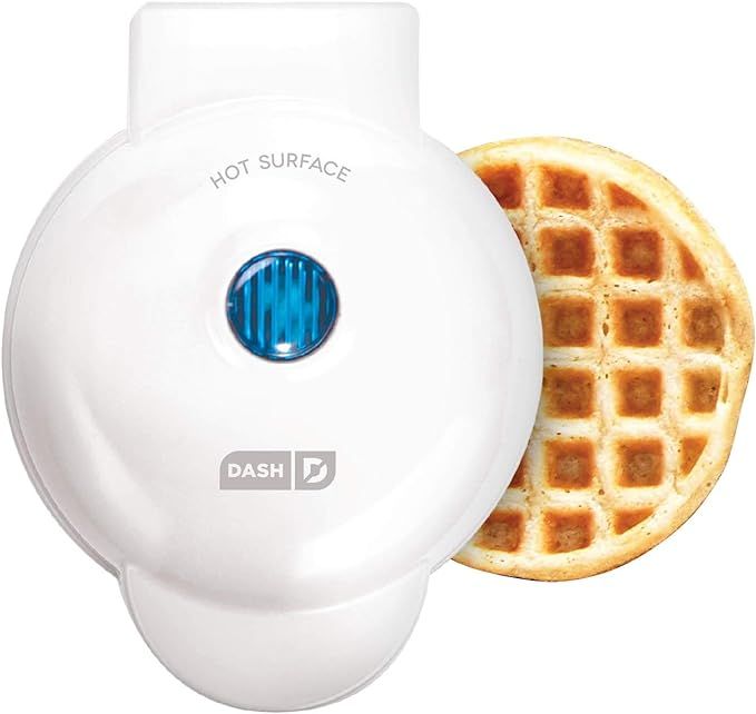 Dash DMW001WH Machine for Individual, Paninis, Hash Browns, & other Mini waffle maker, 4 inch, Wh... | Amazon (US)