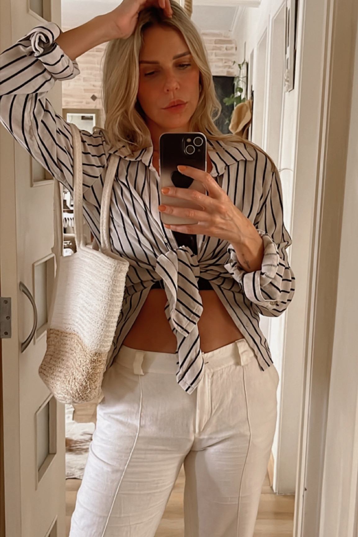 Camisa listrada 🤍🩵

#LTKbrasil #LTKsalealert #LTKSeasonal