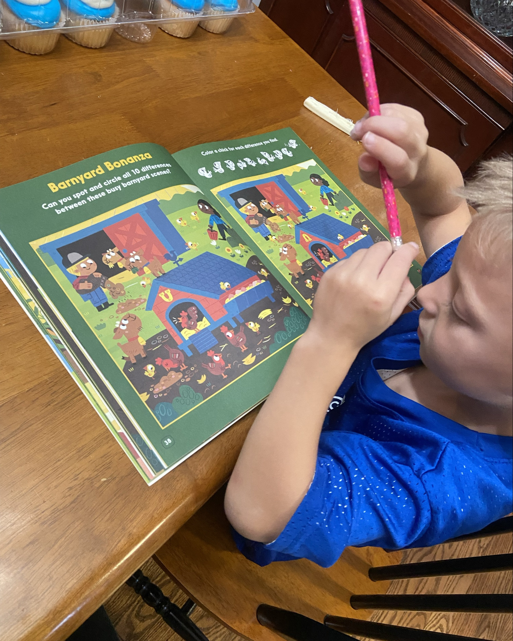 This activity book is great for kids who like trucks, farms, and construction - like things.  There are coloring, matching, mazes, spot the different activities, and more.  I like doing this with my son because it’s not an obvious way of learning.  


#target #under5 #toddler #toddlergift #toddlerlearning #trucks #construction #activitybook #kidtravel 


#LTKGiftGuide #LTKKids #LTKFindsUnder50