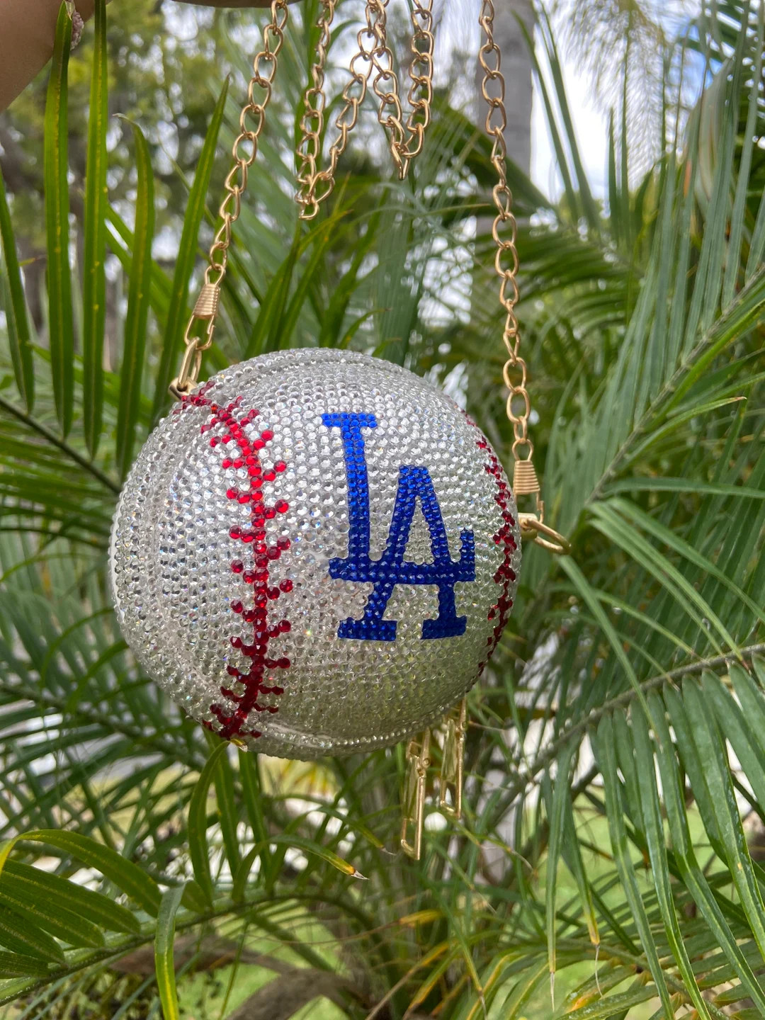 Bling Rhinestone Baseball Crossbody - Etsy | Etsy (US)