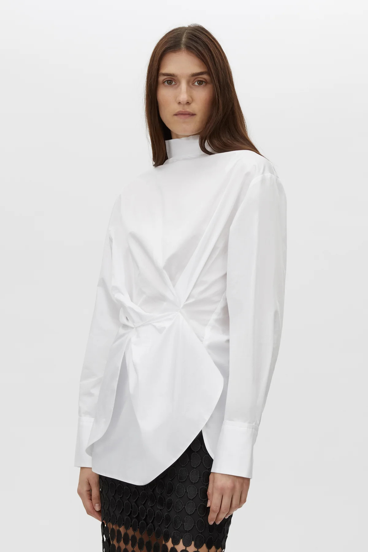 Forma Cotton Shirt in White - CAMILLA AND MARC® C&M | CAMILLA AND MARC (ANZ)