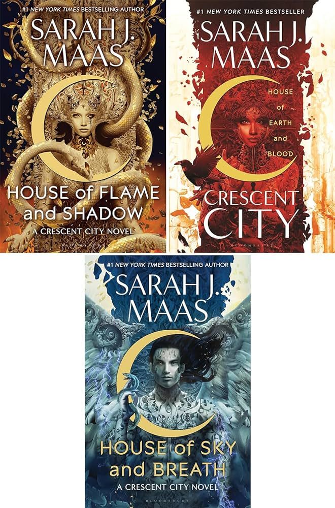 Crescent City Series Set of 3 Books. House of Earth and Blood (paperback), House of Sky and Breat... | Amazon (US)