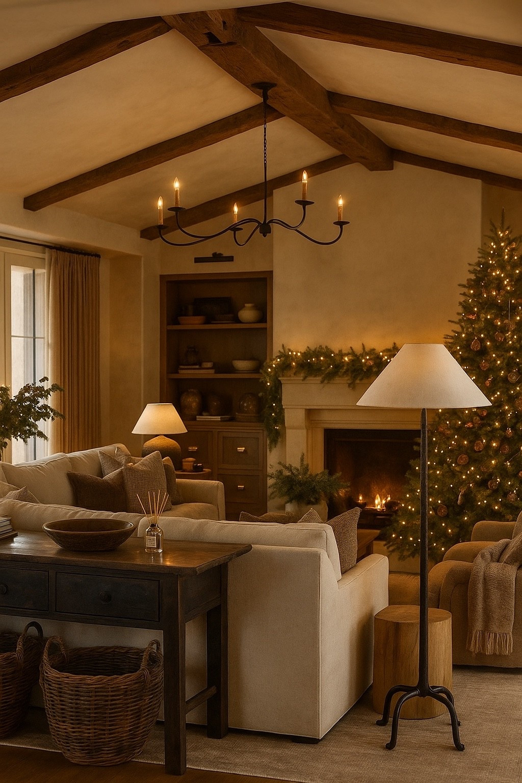 the prettiest cozy holiday family room space
amazon home, amazon finds, walmart finds, walmart home, affordable home, amber interiors, studio mcgee, home roundup 

#LTKHoliday #LTKSeasonal #LTKHome