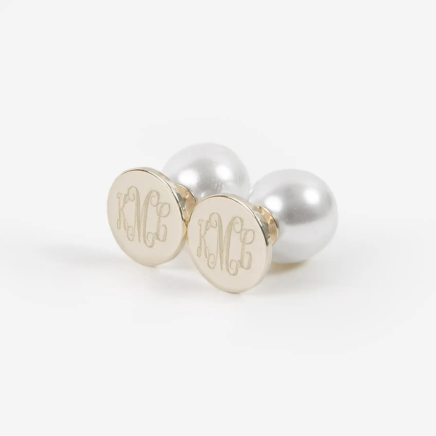 Monogrammed Stud Earring Set | Marleylilly
