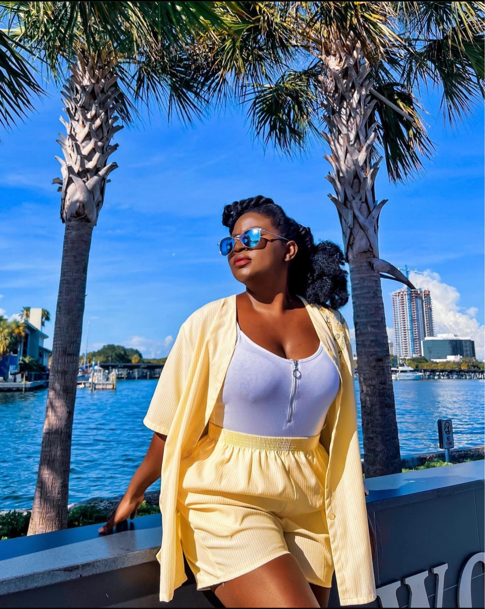 This pastel yellow two piece is such a fun and easy to style vacation outfit. You can wear it for brunch , add a blazer and yellow heels for a date night look. 

Spring outfit, summer outfits, Florida weather outfits. 

#LTKstyletip #LTKFind #LTKtravel