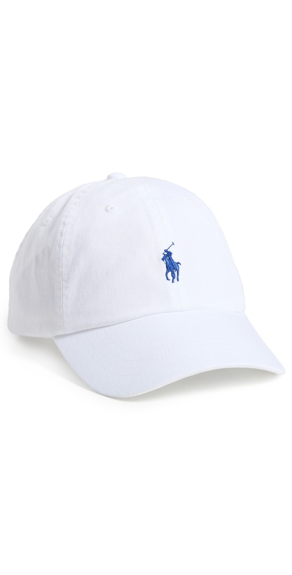 Polo Ralph Lauren Chino Sport Cap White/Marlin Blue One Size | Shopbop