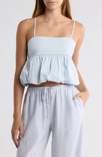 Bubble Peplum Crop Top | Nordstrom Rack