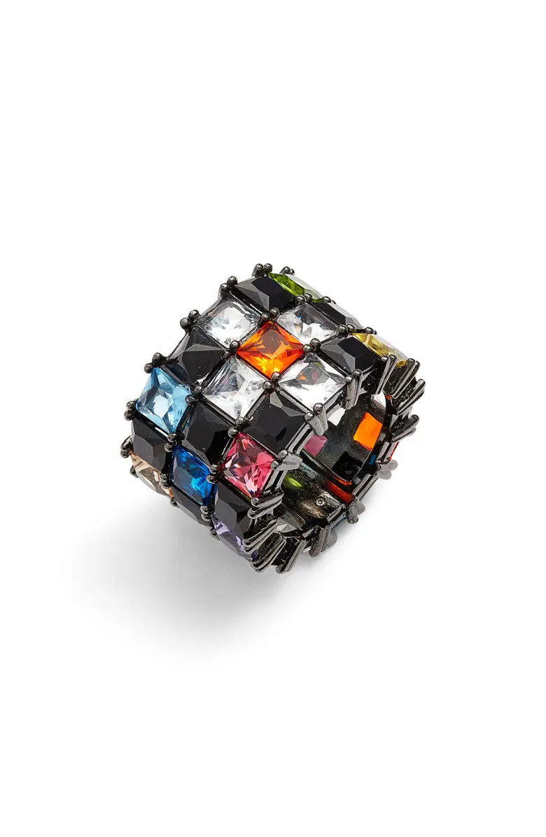 Checkerboard Crystal Ring | Nordstrom