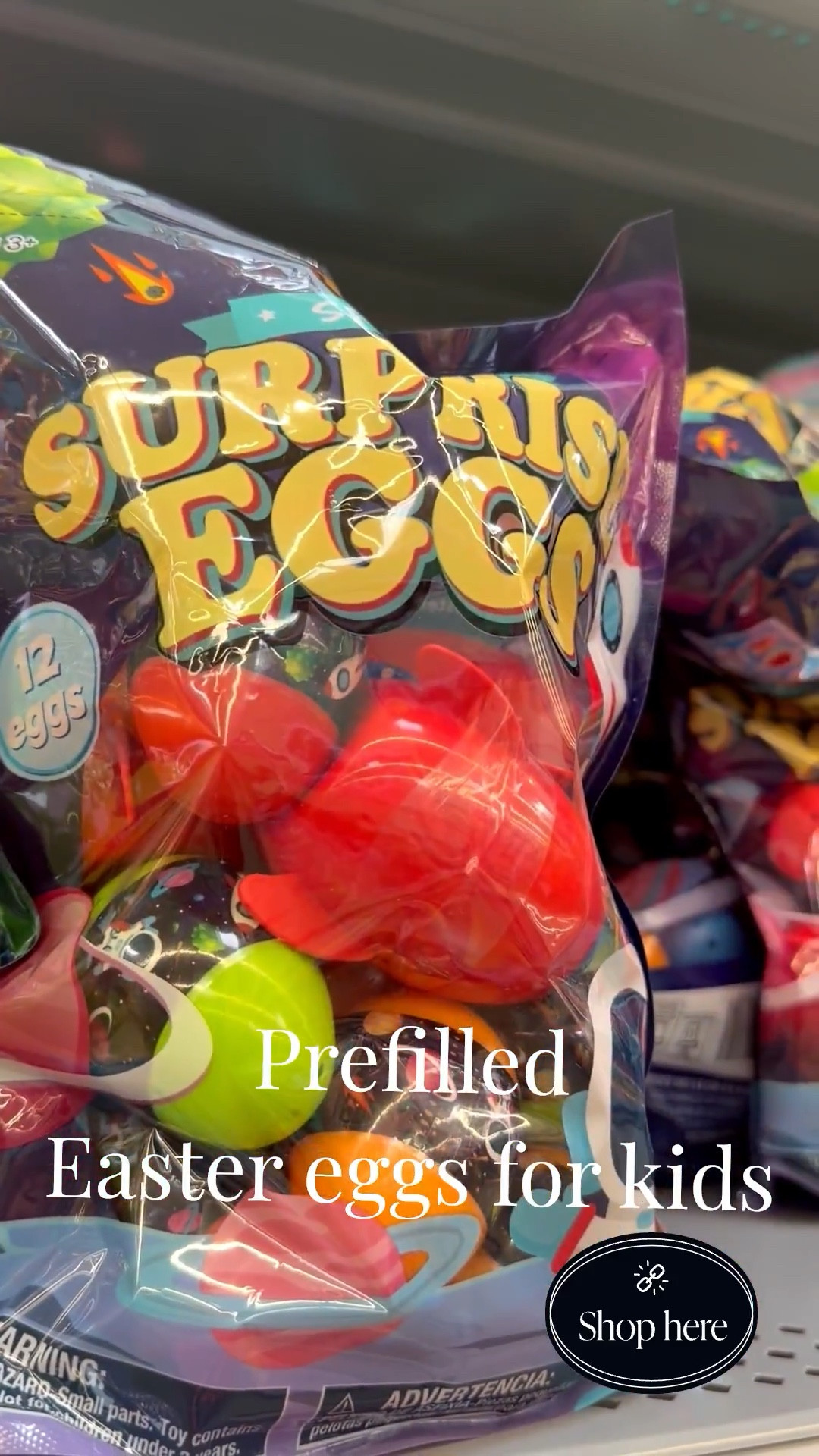Pre-filled Easter eggs = mom win 🐣✨Already packed with toys & surprises, these are a must-have for easy, fun Easter baskets and egg hunt no prep needed! Perfect for kids and saves you so much time 💛

#EasterFinds #MomHack #EasterBasketIdeas #KidsFavorites #SpringFun #ltkeaster #eastereggs