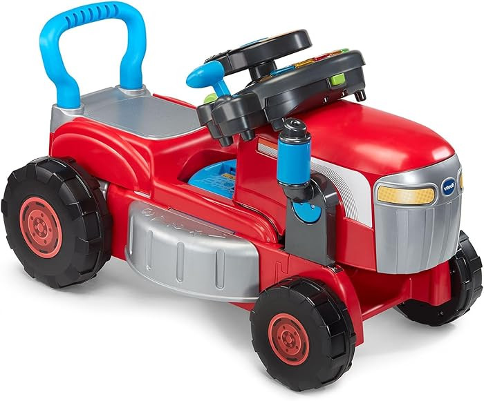 VTech Get Growing Tractor and Mower Ride-On | Amazon (US)