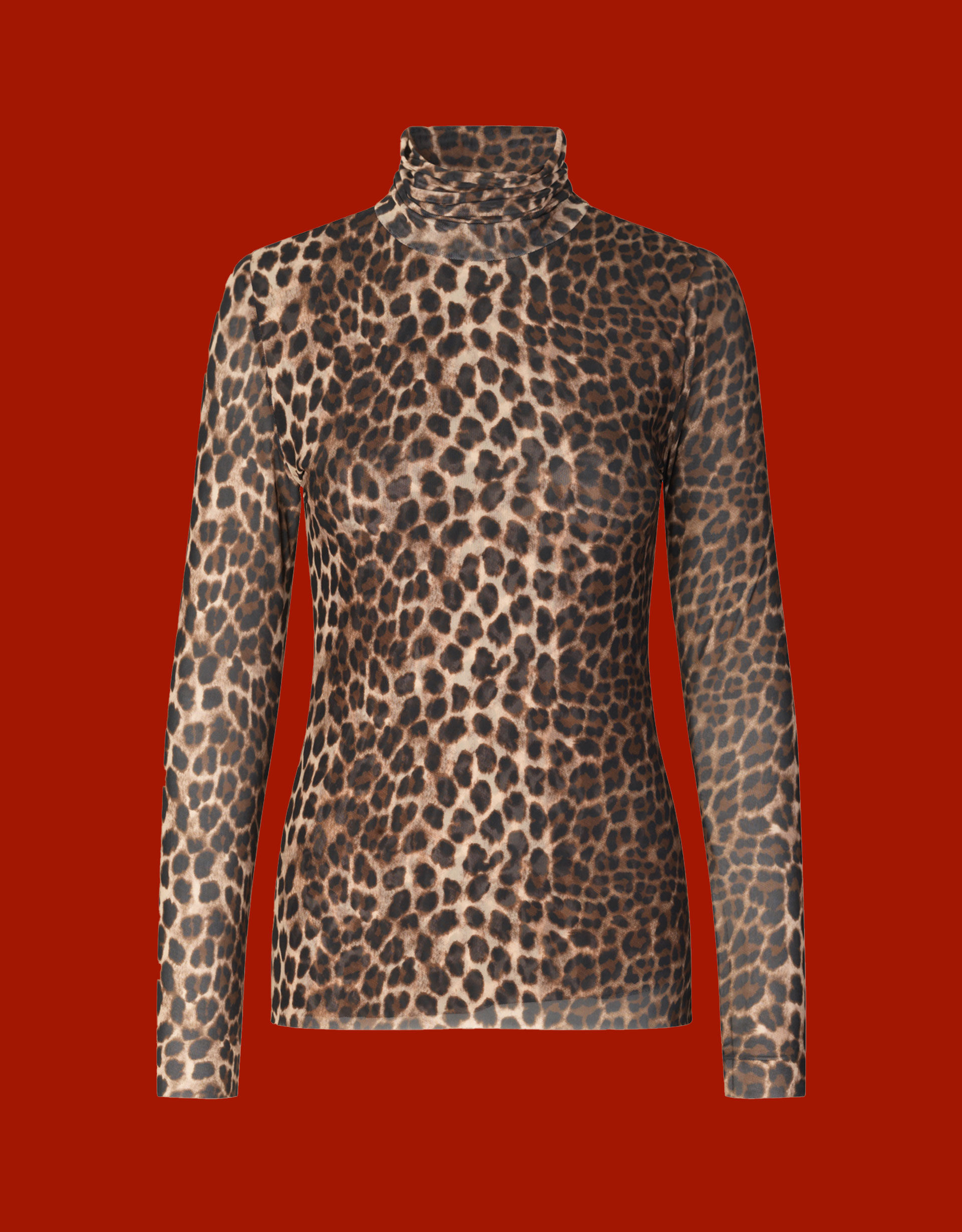 Crās Leopard Print Long Sleeve Top Leopard | Monsoon (UK)